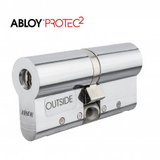 Циліндр ABLOY Protec2 CY322 62 31х31 хром язичок 3кл