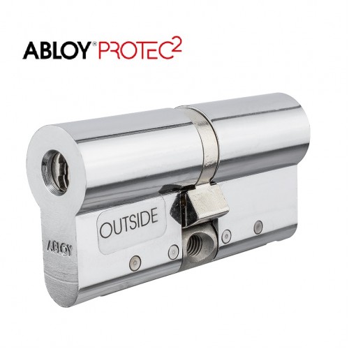 Циліндр ABLOY Protec2 CY322 62 31х31 хром язичок 3кл
