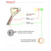 Цилиндр ABLOY Protec 2 CY323 77мм 36х41Т (ключ/тумблер) хром язычок 3 ключа