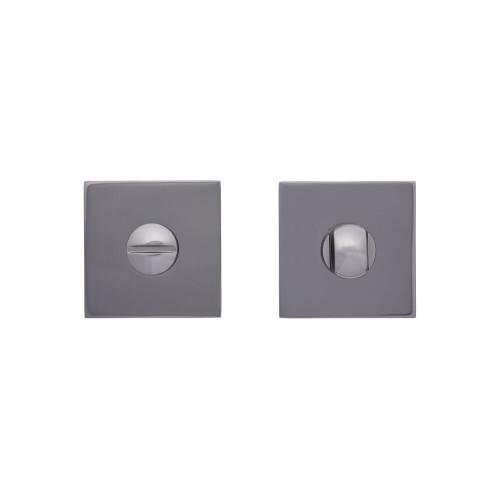 Щиток WC GAVROCHE Z25 square чёрный никель