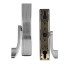 Комплект SANTOS для евакуаційного виходу 1300SS-3 1 Locking SATIN NICKEL/STAINLESS STEEL 900мм 9x9мм із замком J530-T та ручкою B002SS mov