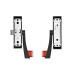 Замок TESA для евакуаційного виходу накладний GLOBAL1S 1 Locking NR 1200мм 8x8мм N: black (RAL 9005)/ R: red (RAL 3000)