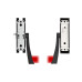 Замок TESA для эвакуационного вихода накладной GLOBAL2S 2 Locking NR 1200мм 8x8мм N: black (RAL 9005)/ R: red (RAL 3000)