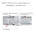 Доводчик ABLOY DC250 серебро до 160кг