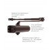 Доводчик RYOBI DS-1504 тёмная бронза STD HO до 80кг