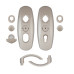 Фурнитура MUL-T-LOCK PLATINUM SH300 никель сатин 85/90мм