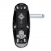 Фурнитура MUL-T-LOCK PLATINUM SH300 хром 85/90мм