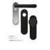 Набор фурнитуры ISEO 032505 72мм 9x9мм Black Набор фурнитуры ISEO 032505 72мм 9x9мм Black