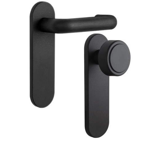 Набор фурнитуры ISEO 032505 72мм 9x9мм Black Набор фурнитуры ISEO 032505 72мм 9x9мм Black