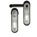 Набор фурнитуры ISEO 032405 72мм 9x9мм Black Набор фурнитуры ISEO 032405 72мм 9x9мм Black