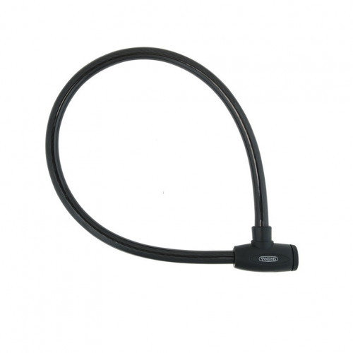 Замок TOKOZ MOTO BLACK  з тросом 100см 2 ключа