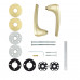 Ручка ABLOY DUETTO 8/002 латунь полированная