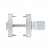 Фурнитура ROSTEX RAVENA H53 WC SQUARE нерж. сталь 38-52мм