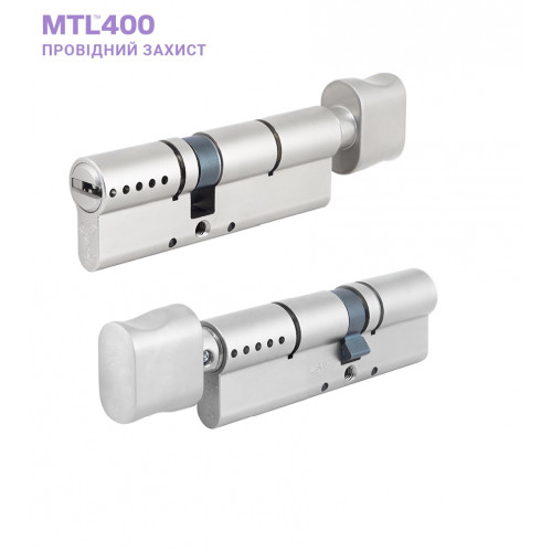 Цилиндр MTL 400 62 31x31Т язычок ник. сатин 3ключа