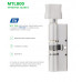 Цилиндр Mul-T-Lock MTL800/MT5+ 100мм 40x60Т (ключ/тумблер) язычок никель сатин 3 ключа