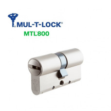 Цилиндр Mul-T-Lock MT5+ 85 35x50 язычок никель сатин 3кл