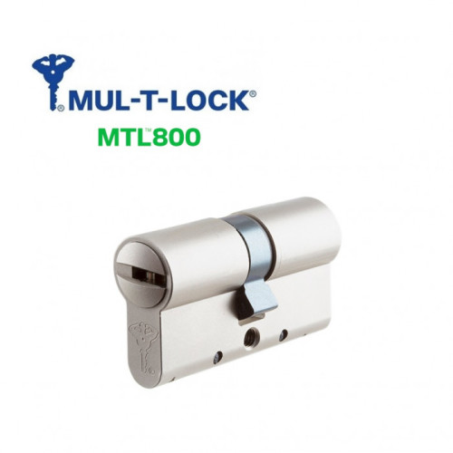 Цилиндр Mul-T-Lock MT5+ 85 35x50 язычок никель сатин 3кл