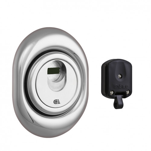 Протектор DISEC MAGNETIС 3G хром 25мм 3 ключі