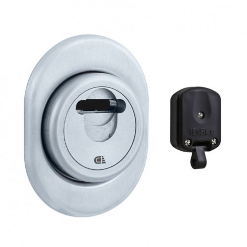 Протектор DISEC MAGNETIС 3G LEVER KEY  хром мат 3 кл