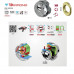 Протектор DISEC DIAMOND BKD250 хром матовый 25мм