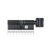 Цилиндр RB KEYLOCX 70мм 35x35Т язычок чёрный 5 ключей
