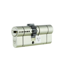 Цилиндр RB KEYLOCX 66 33x33 шест. ник. сатин 5кл