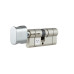 Цилиндр RB KEYLOCX 62мм 31x31Т CR язычок никель сатин 5 ключей