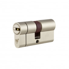 Цилиндр RB KEYLOCX 62 31x31 язычок ник. сатин 5кл