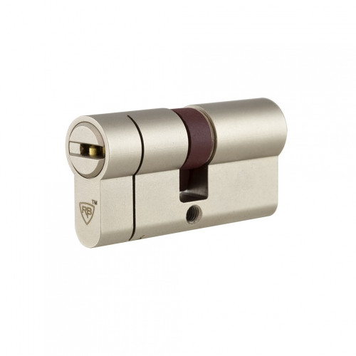 Цилиндр RB KEYLOCX 62 31x31 язычок ник. сатин 5кл