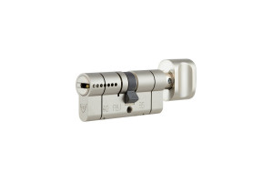 Цилиндр RB KEYLOCX 80 35x45Т язычок ник. сатин 5кл