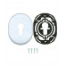 Щиток DISEC KT036 хром матовый