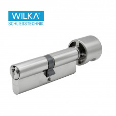Цилиндр WILKA 1405 A S150 60 30х30Т никель язычок 3кл