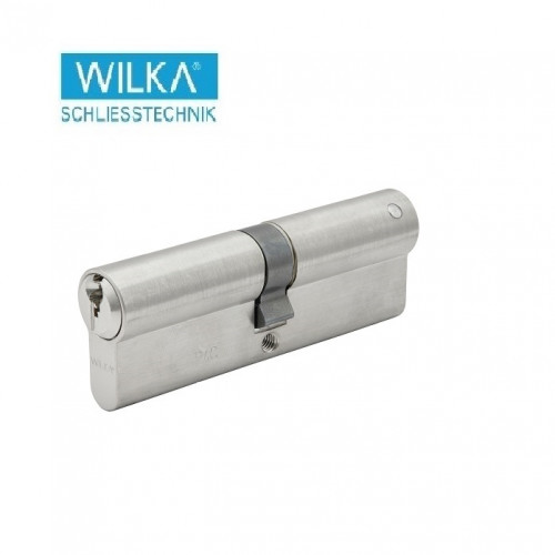 Цилиндр WILKA 1400 C PR130 80 40х40 никель язычок 3кл