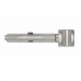 Цилиндр WILKA 1405 C Premium PR130 80мм 40х40Т никель язычок 3ключа