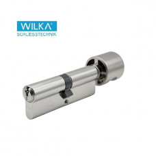 Цилиндр WILKA 1405 C K423 60 30х30Т никель язычок 3кл
