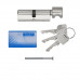 Цилиндр WILKA 1405 C K423 75мм 30х45Т никель язычок 3ключа