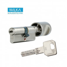 Цилиндр WILKA 3605 CARAT S3 60 30х30Т никель язычок 3кл