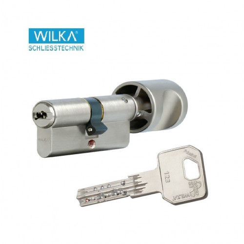 Цилиндр WILKA 3605 CARAT S3 100 40х60Т никель язычок 3кл