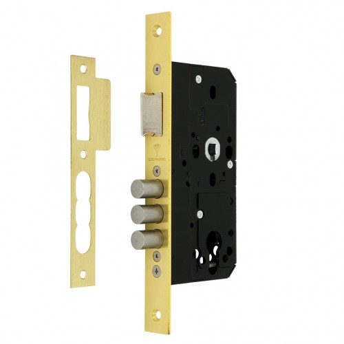 Замок врізний MUL-T-LOCK 985 латунь BS45 Замок врізний MUL-T-LOCK 985 латунь BS45