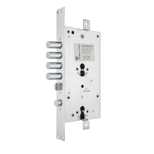 Замок врізний MUL-T-LOCK B-Lock M хром BS63