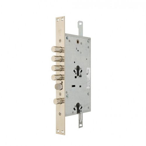 Замок врезной MUL-T-LOCK CEM30328 хром BS65 