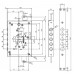Замок основной врезной MUL-T-LOCK MATRIX DFMA0328M хром BS65