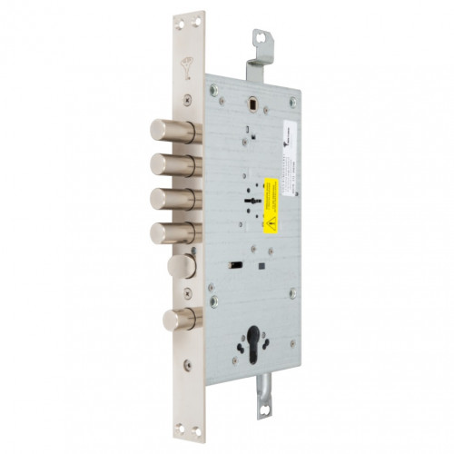 Замок врізний MUL-T-LOCK DFM30328M хром BS65 