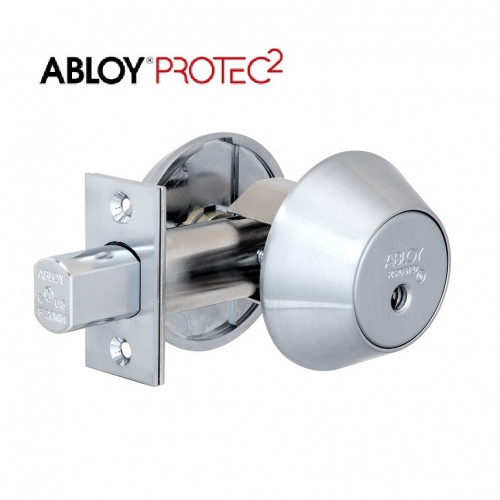 Замок ABLOY Dead Bolt ME153 хром 3 ключи   