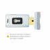 Замок електромеханічний VIRO V06 BS70мм T1/T2 DIN 12VAC NC GATE  V96 SS 