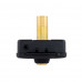 Замок электромеханический VIRO V9083.0794P BS50/80мм T1/T2 12VAC NC CYL_3KEY GATE Black