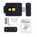 Замок электромеханический VIRO V9083.0794P BS50/80мм T1/T2 12VAC NC CYL_3KEY GATE Black