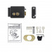 Замок электромеханический  VIRO V97 8972.0794.2 BS50/80мм T2 12VAC NC CYL_3KEY GATE BLACK