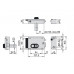Замок электромеханический VIRO V97 8973.0712.1 BS50/80мм T3 12VAC NC CYL_3KEY