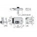 Замок электромеханический VIRO V97 8973.0712.2 BS50/80мм T4 12VAC NC CYL_3KEY